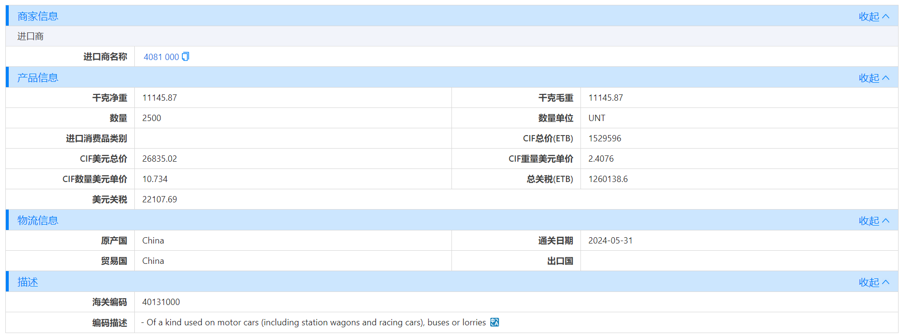 埃塞俄比亚海关数据,海关数据,NO钱包官网海关数据