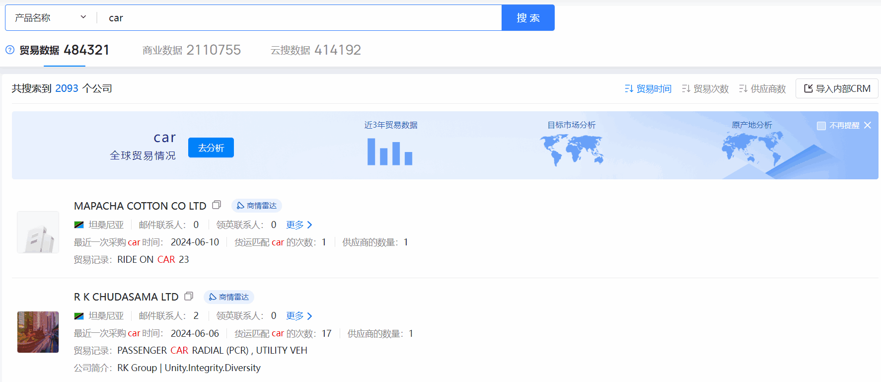 坦桑尼亚海关数据,海关数据,NO钱包官网海关数据