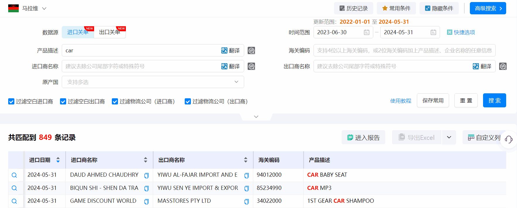 马拉维海关数据,海关数据,NO钱包官网海关数据 马拉维海关数据,海关数据,NO钱包官网海关数据